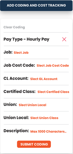 Add Coding and Cost Tracking 2