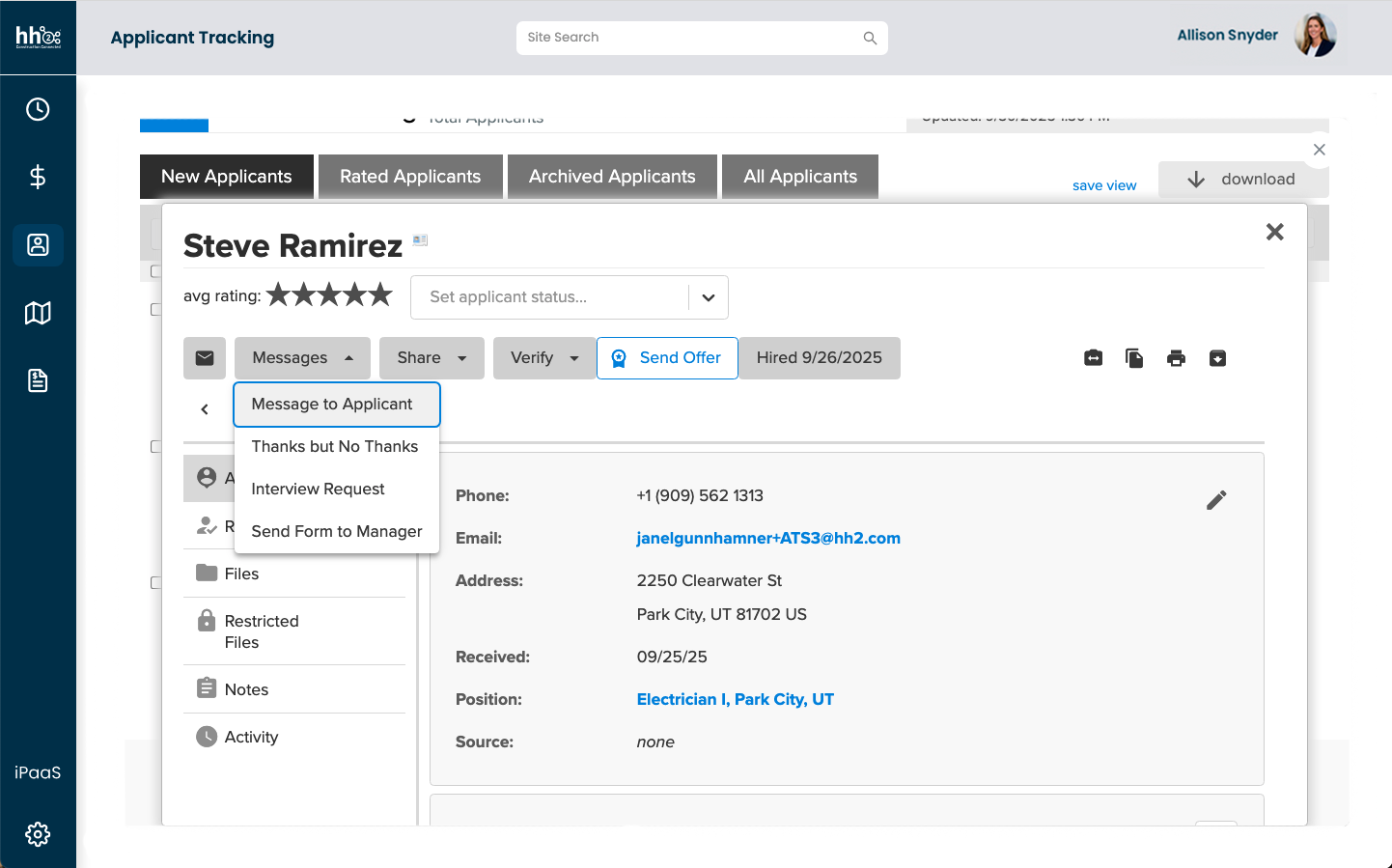 5_ATS_SMS Candidate Messaging