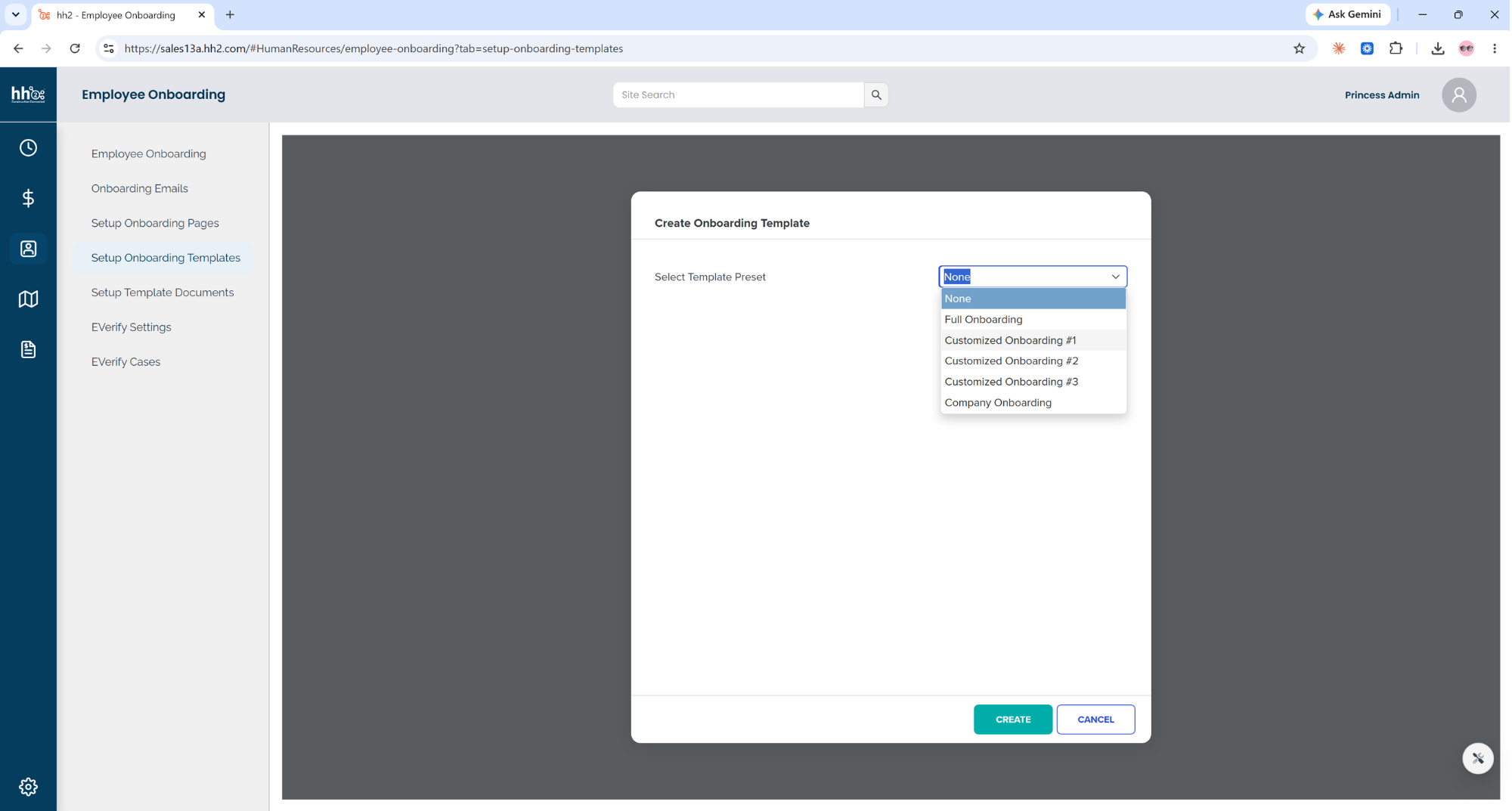 Create Customized Onboarding Templates