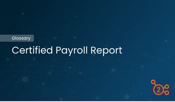 Title Certified Payroll Report