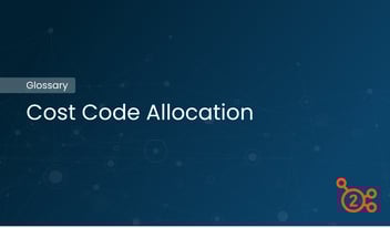 Glossary article cost code allocation