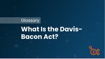 Glossary article - Davis-bacon act