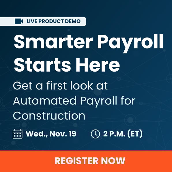 Run Construction Payroll with Confidence—From Time Entry to Reporting
