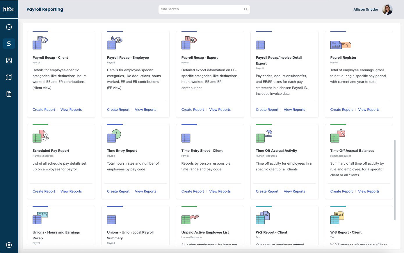 hh2 Payroll Compliance dashboard for construction contractors showing certified payroll, prevailing wage, and union reporting status hh2 Payroll Compliance dashboard for construction contractors showing certified payroll, prevailing wage, and union reporting status