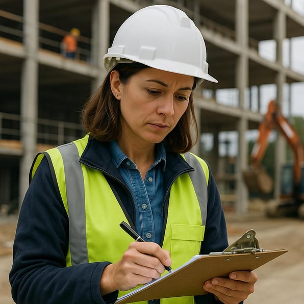 construction hr safety incident documentation