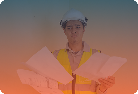 Contractor using hard copy documents