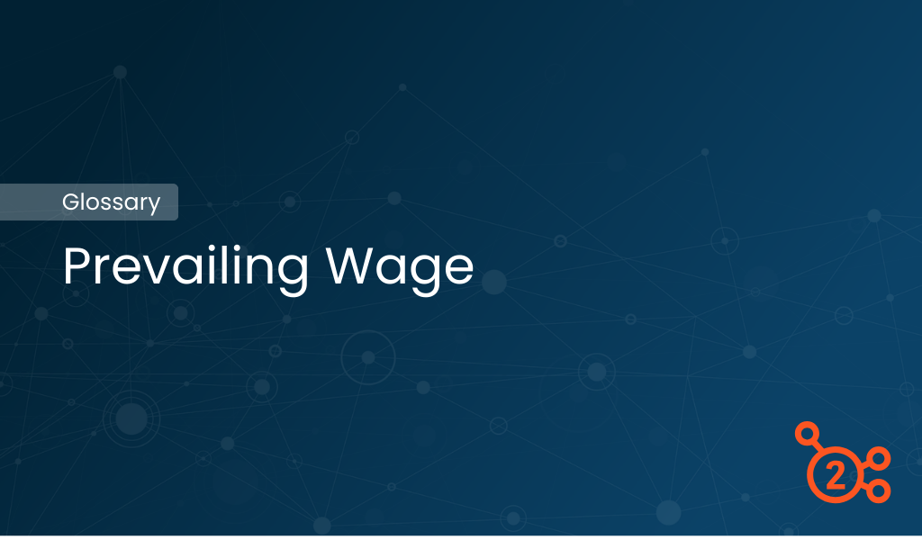 Glossary title Prevailing Wage